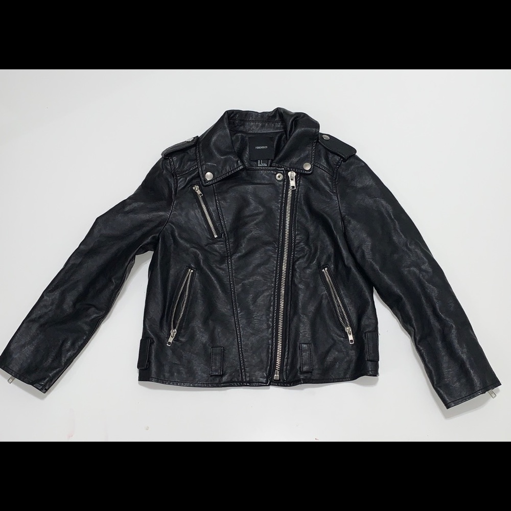 Faux Leather Jacket (Small)